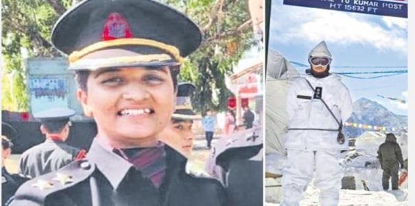 सियाचिन ग्लेशियर में पहली महिला सेना अधिकारी नियुक्त |  सियाचिन ग्लेशियर में तैनात होने वाली पहली महिला आर्मी ऑफिसर कैप्टन शिवा चौहान