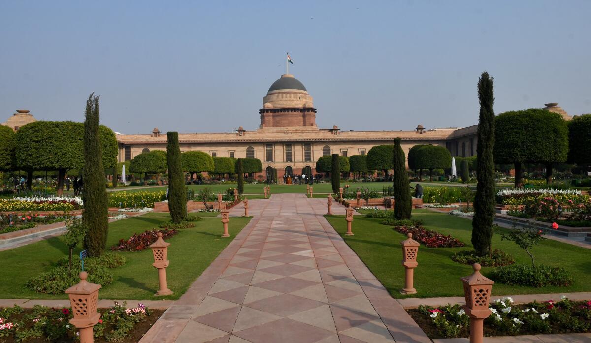 ‘मनमाना, दुर्भाग्यपूर्ण फैसला’ – ई.कॉम ने मुगल गार्डन का नाम बदलने की निंदा की |  मुगल गार्डन का नाम बदलने पर सीपीआई नेता ने राष्ट्रपति मुर्मू को लिखा पत्र