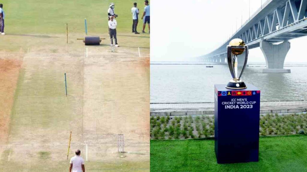 2023 विश्व कप: बारिश में भीगे प्रशंसक, ICC ने ग्राउंडकीपर के खिलाफ कार्रवाई का दिया आदेश