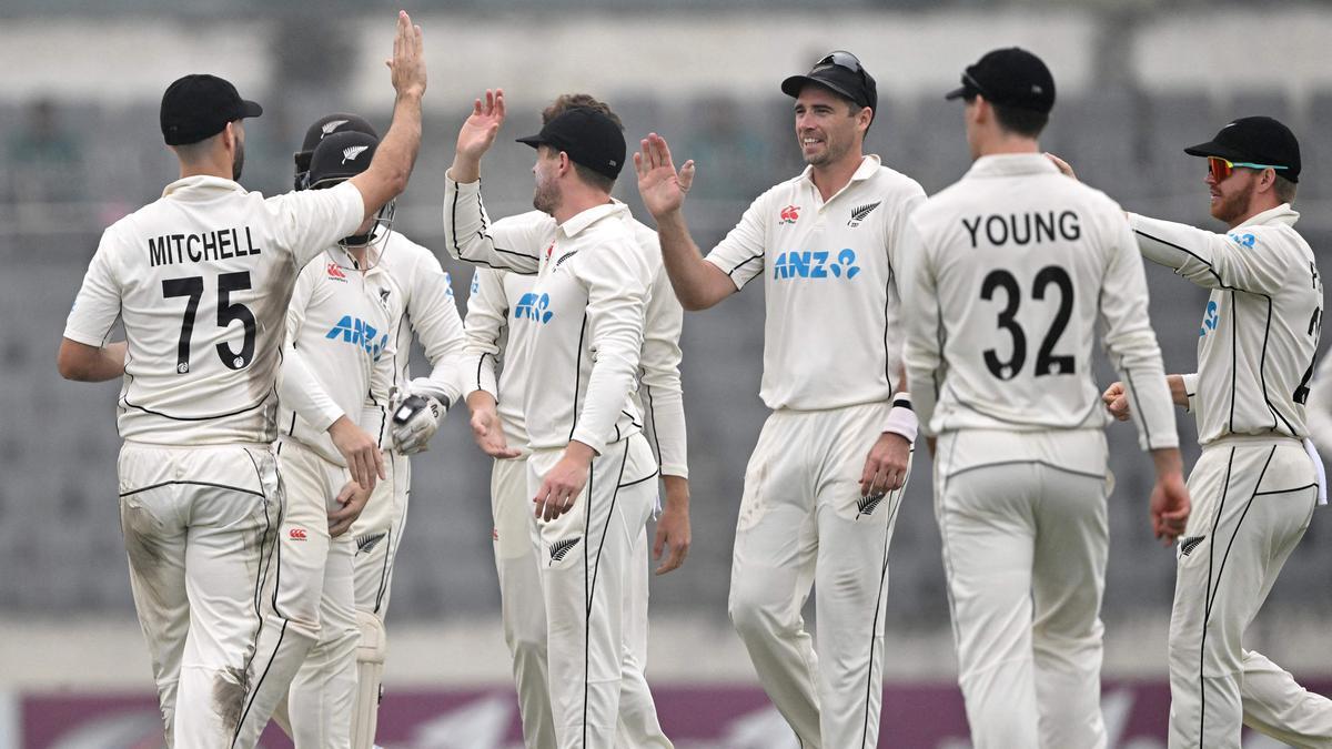 पहला टेस्ट बनाम दक्षिण अफ्रीका: न्यूजीलैंड 281 रन से जीता |  दक्षिण अफ्रीका के खिलाफ पहला टेस्ट न्यूजीलैंड ने 281 रन से जीता