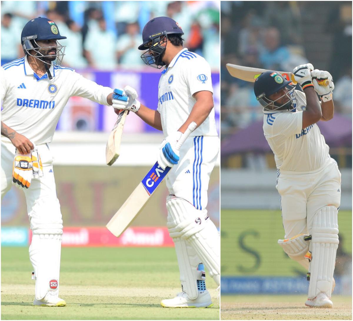राजकोट टेस्ट में भारत 326/5 – रोहित, जड़ेजा का शतक;  सरबराज़ खान द्वारा निडर खेल |  राजकोट टेस्ट में रोहित, जड़ेजा के शतक से भारत ने इंग्लैंड को हराया