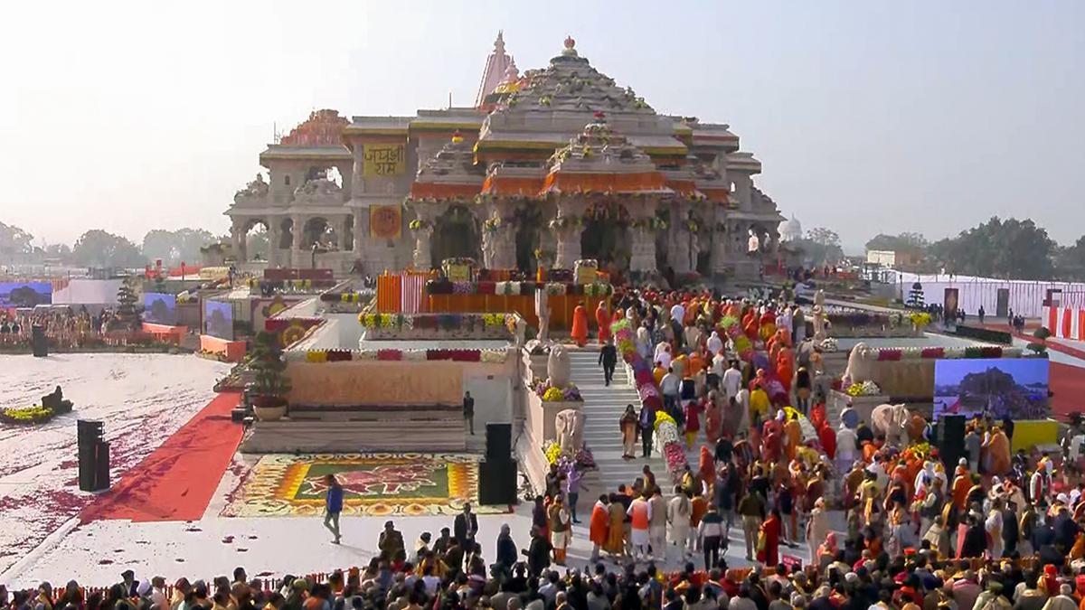 अयोध्या राम मंदिर में भव्य होली उत्सव: मुख्य पुजारी सूचना |  अयोध्या राम मंदिर में भव्य होली महोत्सव