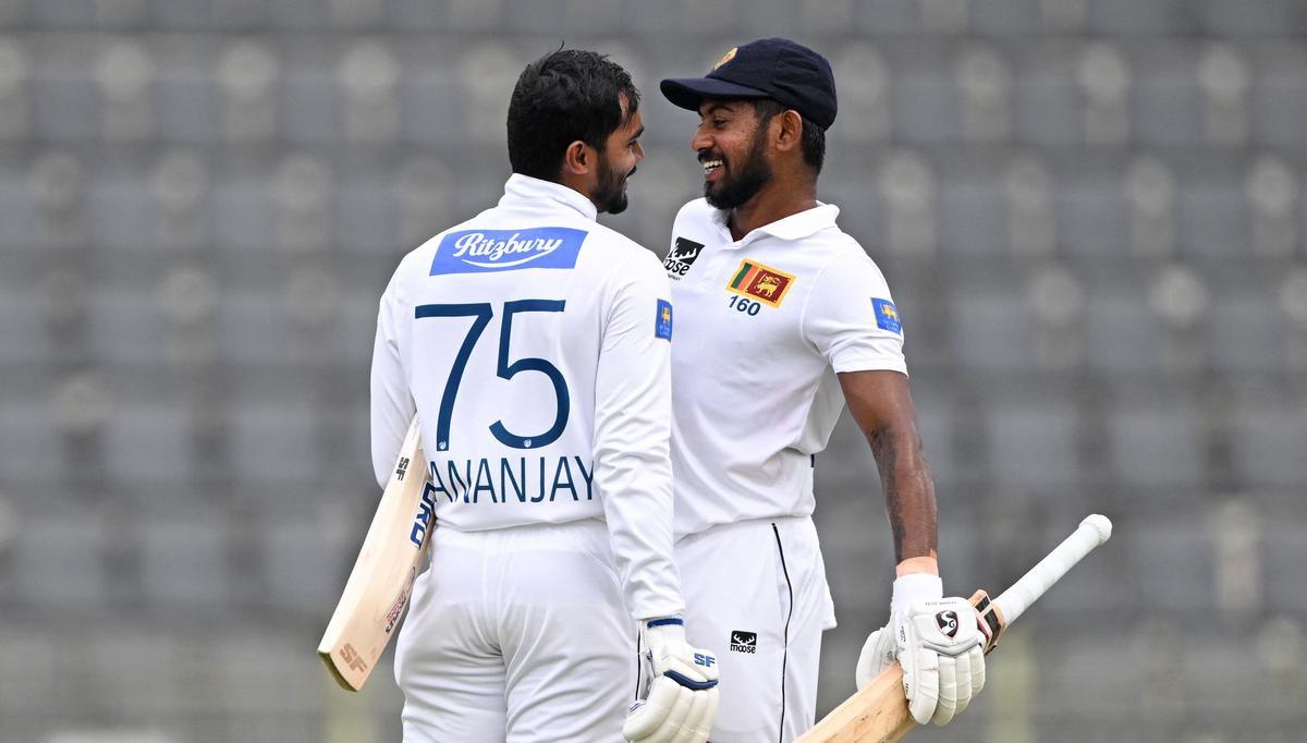 श्रीलंका ने पहला टेस्ट जीता  श्रीलंका ने बांग्लादेश के खिलाफ पहला टेस्ट जीता