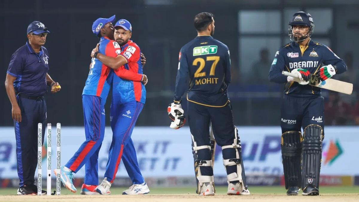 डीसी बनाम जीटी |  दिल्ली कैपिटल्स ने गुजरात टाइटंस को 4 रनों से हरा दिया  दिल्ली कैपिटल्स ने गुजरात टाइटंस को 4 रनों से हरा दिया