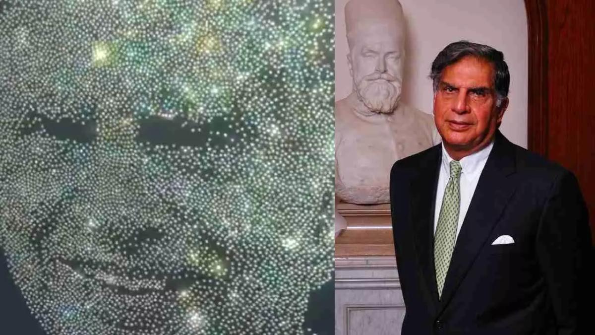 हीरों से बनी रतन टाटा की तस्वीर ने इंटरनेट पर मचाई धूम! हीरों से बनी रतन टाटा की तस्वीर ने इंटरनेट पर मचाई धूम!