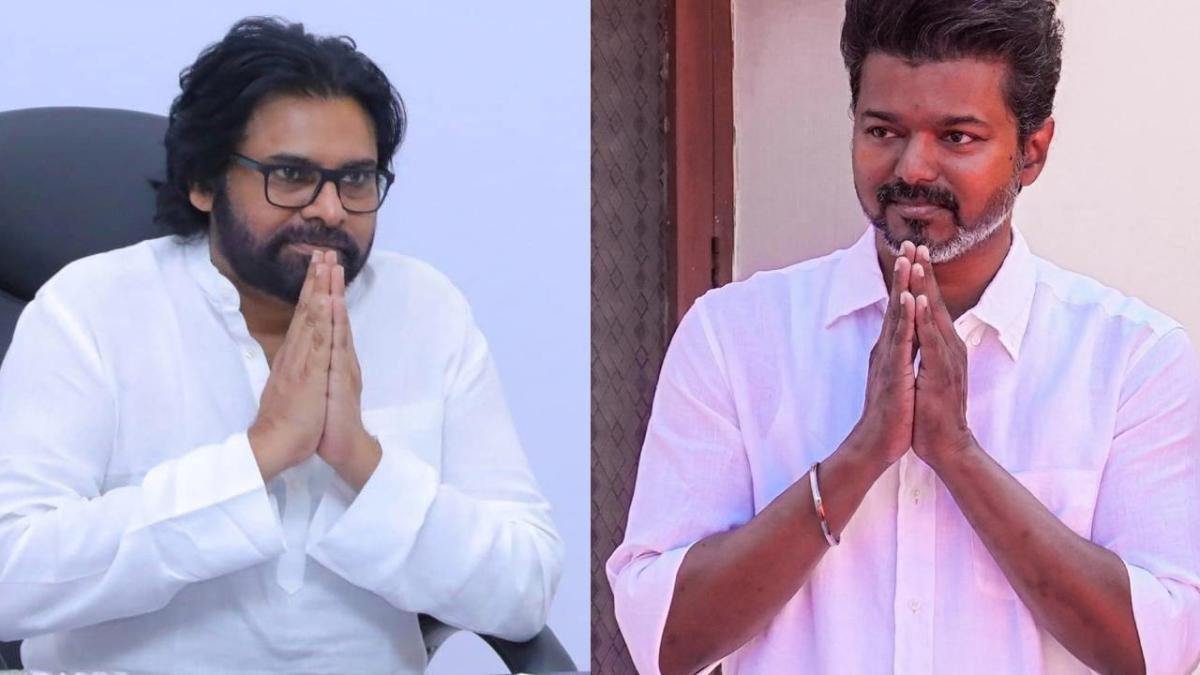 आंध्र के उपमुख्यमंत्री पवन कल्याण ने अभिनेता विजय को बधाई दी