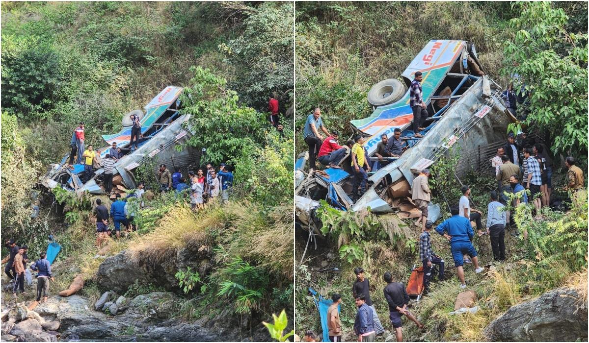 उत्तराखंड में बस खाई में गिरने से कम से कम 23 लोगों की मौत