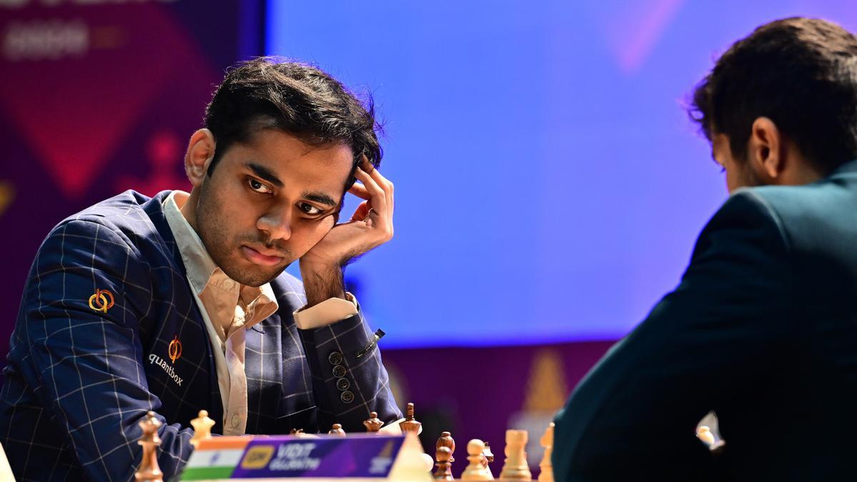 चेन्नई ग्रैंड मास्टर्स शतरंज 2024: अर्जुन एरिकासी ने 5 घंटे की लड़ाई के बाद विदित गुजराती को हराया