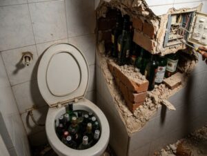 गुजरात में शराबबंदी के बीच अहमदाबाद पुलिस ने पकड़ी अवैध शराब, टॉयलेट और स्विच बोर्ड के पीछे छुपाई गई थीं बोतलें