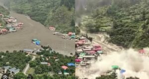 धराली में बादल फटने से भारी तबाही