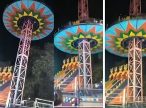 नवसारी मेले में बड़ा हादसा, झूला टूटा, 5 घायल नवसारी मेले में बड़ा हादसा, झूला टूटा, 5 घायल