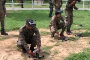 अगरतला, त्रिपुरा: ड्रोन और एंटी-ड्रोन तकनीक का लाइव डेमो