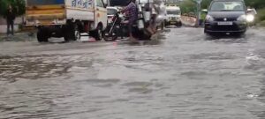 नीम का थाना में भारी बारिश से जलभराव, जनजीवन प्रभावित नीम का थाना में भारी बारिश से जलभराव, जनजीवन प्रभावित