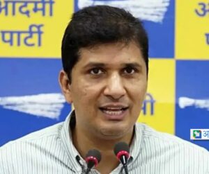 दिल्ली: आप नेता सौरभ भारद्वाज के दफ़्तर पर ईडी की छापेमारी दिल्ली: आप नेता सौरभ भारद्वाज के दफ़्तर पर ईडी की छापेमारी