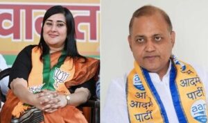 बीजेपी सांसद बांसुरी स्वराज का कांग्रेस और RJD समर्थकों पर हमला