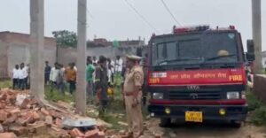 उत्तर प्रदेश पटाखा फैक्ट्री में धमाका कई लोग घायल