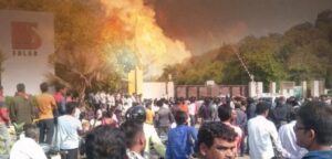 नागपुर में सोलर एक्सप्लोसिव्स फैक्ट्री में भीषण विस्फोट