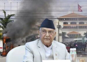 काठमांडू पीएम केपी शर्मा ओली की सरकार के खिलाफ सड़कों पर गूंज उठा गुस्सा