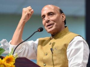 केंद्रीय रक्षा मंत्री राजनाथ सिंह ने प्रधानमंत्री मोदी को उनकी अत्यंत लाभदायक चीन यात्रा के लिए बधाई दी