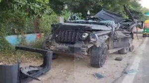 तेज रफ्तार थार हादसा से पांच की मौत, एक घायल