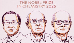 केमिस्ट्री का नोबेल जापान, अमेरिका और ऑस्ट्रेलिया के वैज्ञानिकों को मिला, एटम के नए डिजाइन से विज्ञान में नई क्रांति