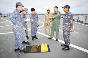 INS सह्याद्री की दक्षिण कोरिया में नौसैनिक अभ्यास में भागीदारी