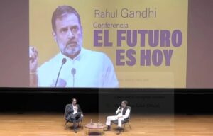 राहुल गांधी ने कोलंबिया में भारत की संभावनाओं और चुनौतियों पर रखी अपनी बात