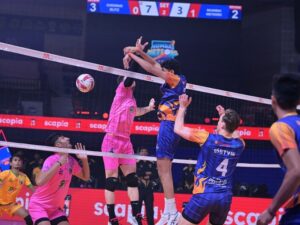 PVL 2025: मुंबई मेटियर्स ने चेन्नई ब्लिट्ज को हराकर सेमीफाइनल में बनाई जगह