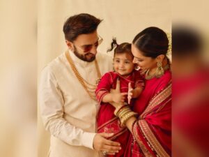दीपिका पादुकोण और रणवीर सिंह ने पहली बार दिखाई बेटी दुआ की तस्वीर, दिवाली पर शेयर की फैमिली फोटो