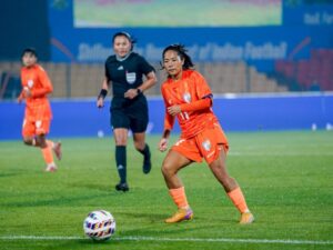 ईरान ने भारत को 2-0 से हराया, शिलांग में महिला फुटबॉल टीम की हार से टूटी उम्मीदें ईरान ने भारत को 2-0 से हराया, शिलांग में महिला फुटबॉल टीम की हार से टूटी उम्मीदें