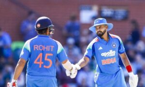 रोहित और श्रेयस के अर्धशतक, अक्षर की शानदार पारी से भारत का स्कोर 264/9