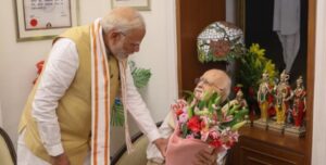 प्रधानमंत्री मोदी ने LK आडवाणी को जन्मदिन पर दी शुभकामनाएं, कहा राष्ट्र के प्रति उनका योगदान प्रेरणादायक