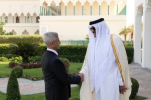 विदेश मंत्री जयशंकर ने कतर के अमीर से की मुलाकात, दोनों देशों के रिश्तों को और मजबूत बनाने पर जोर