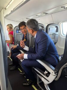 केंद्रीय मंत्री पीयूष गोयल ने एयर न्यूज़ीलैंड के CEO से की मुलाकात