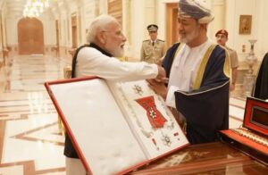 ओमान ने पीएम मोदी को दिया सर्वोच्च नागरिक सम्मान